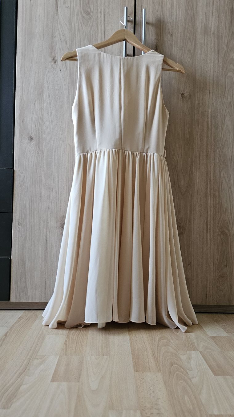 Vestiti: Kleid Sera Bella Spitze Chiffon cremefarben Grösse 40 – Usato da Suberg venduto da nat_qvg5 1