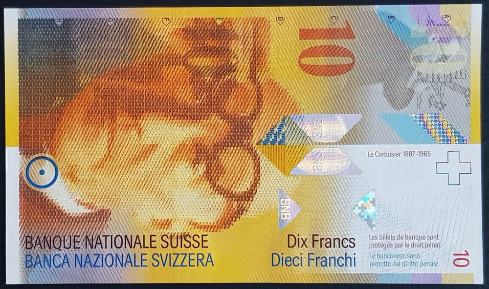 10 Franken Banknote (Gebraucht) in Gelterkinden für CHF 13 – mit ...