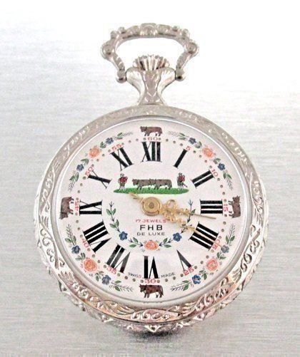 Swiss Orologi: Taschenuhr "CHÜELI-UHR" – Nuovo (secondo la descrizione) da Zug venduto da urzeit 1