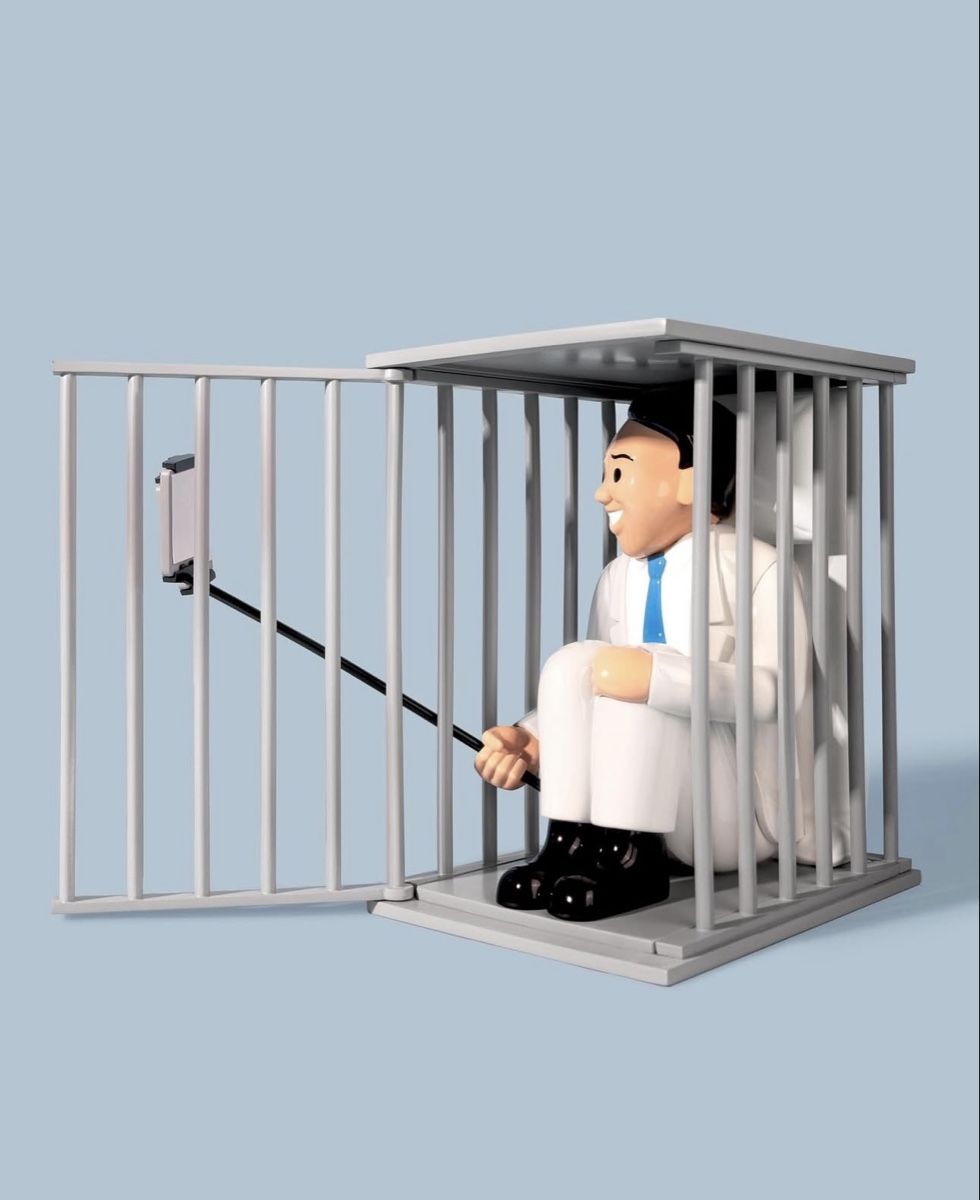Sculture & Statue: JOAN CORNELLÀ Cageman sold out – Nuovo e nell'imballaggio originale da Lausanne venduto da Tintin032
