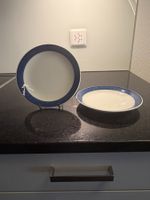 2 Dessertteller Porzellan Rörstrand Koka H. Bengtson 1956