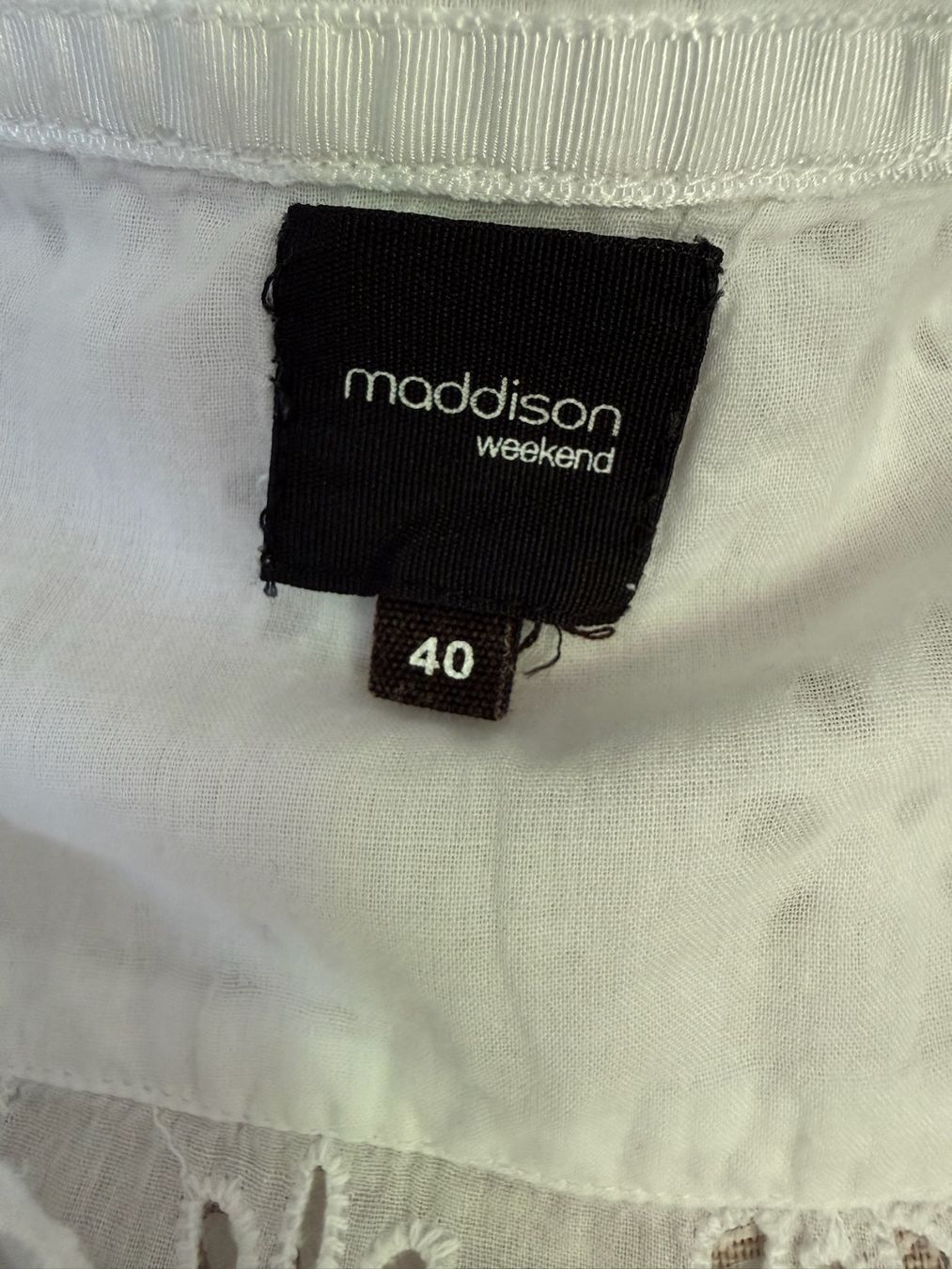 Manor Blusen: Manor - Maddison - Blouse - 40 -coton – Gebraucht aus Sion von accroshoes 5