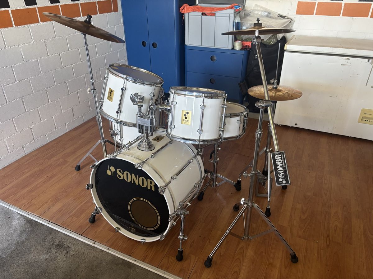 Sonor Strumenti musicali: Sonor Force 3000 Schlagzeug, weiss – Usato da Oetwil am See venduto da abm123