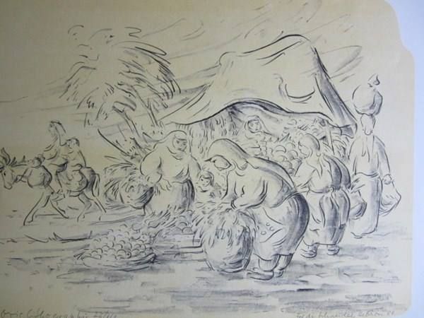 Grafiken & Lithographien: Fredi Schneider LITHOGRAPHIE SIGNIERT NUMMERIERT – Gebraucht aus Gersau von grafik-kunst