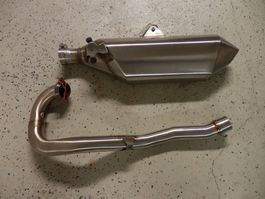 KTM 690 SMC-R Auspuff anlage kpl