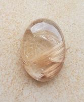 Rutilquarz 16,5 ct Oval Brasilien Transparent