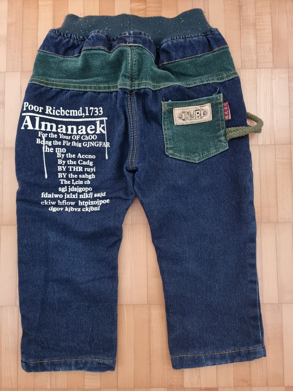 Pantaloni: Warme gefütterte Winterjeans Gr. 92 – Usato da Oftringen venduto da Tunertune 1