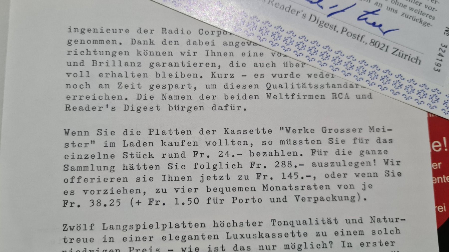 Dischi in vinile: Langspielplatten  "Werke Grosser Meister", – Usato da Winkel venduto da Heuresis 5
