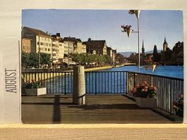 AK von Zürich Limmatquai