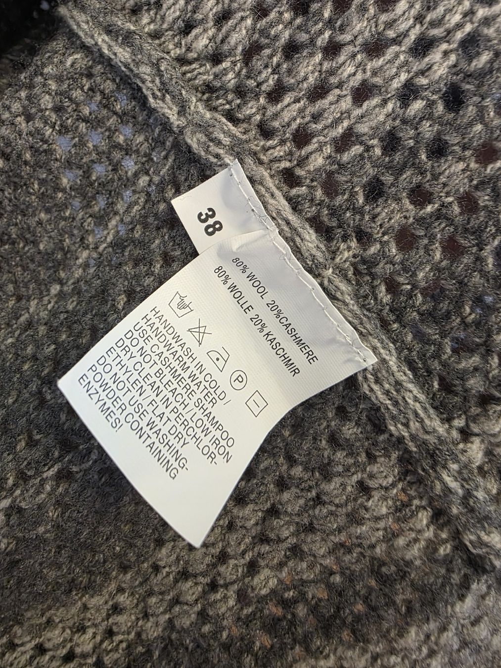 Repeat Altro in Moda donna: Edles Gestrick-Cape von Repeat, Gr. 38 – Nuovo (secondo la descrizione) da Bad Ragaz venduto da ram_d9wq 4