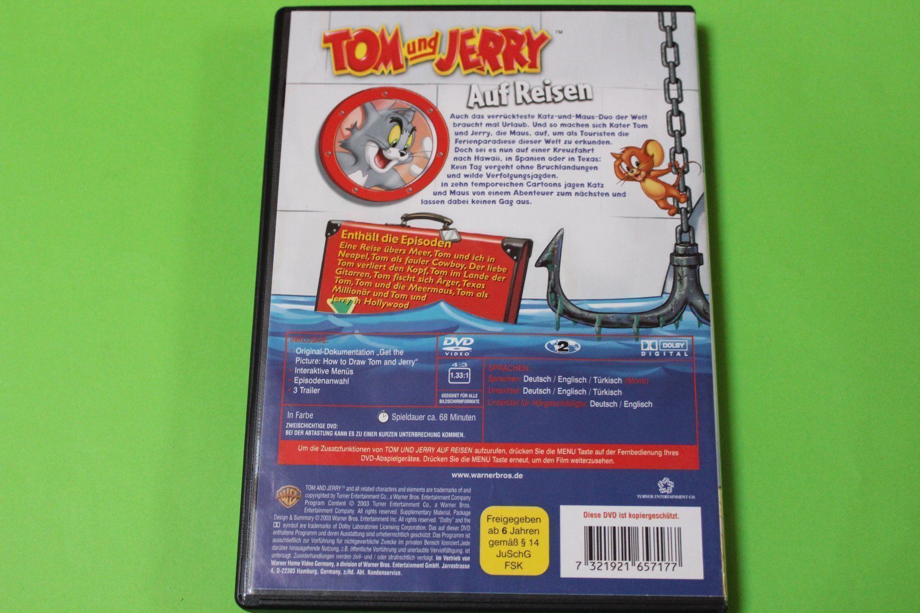 Tutti i DVDs: TOM UND JERRY: AUF REISEN DVD!!!!!!!!!!! – Usato da Tübach venduto da JamesStone 2