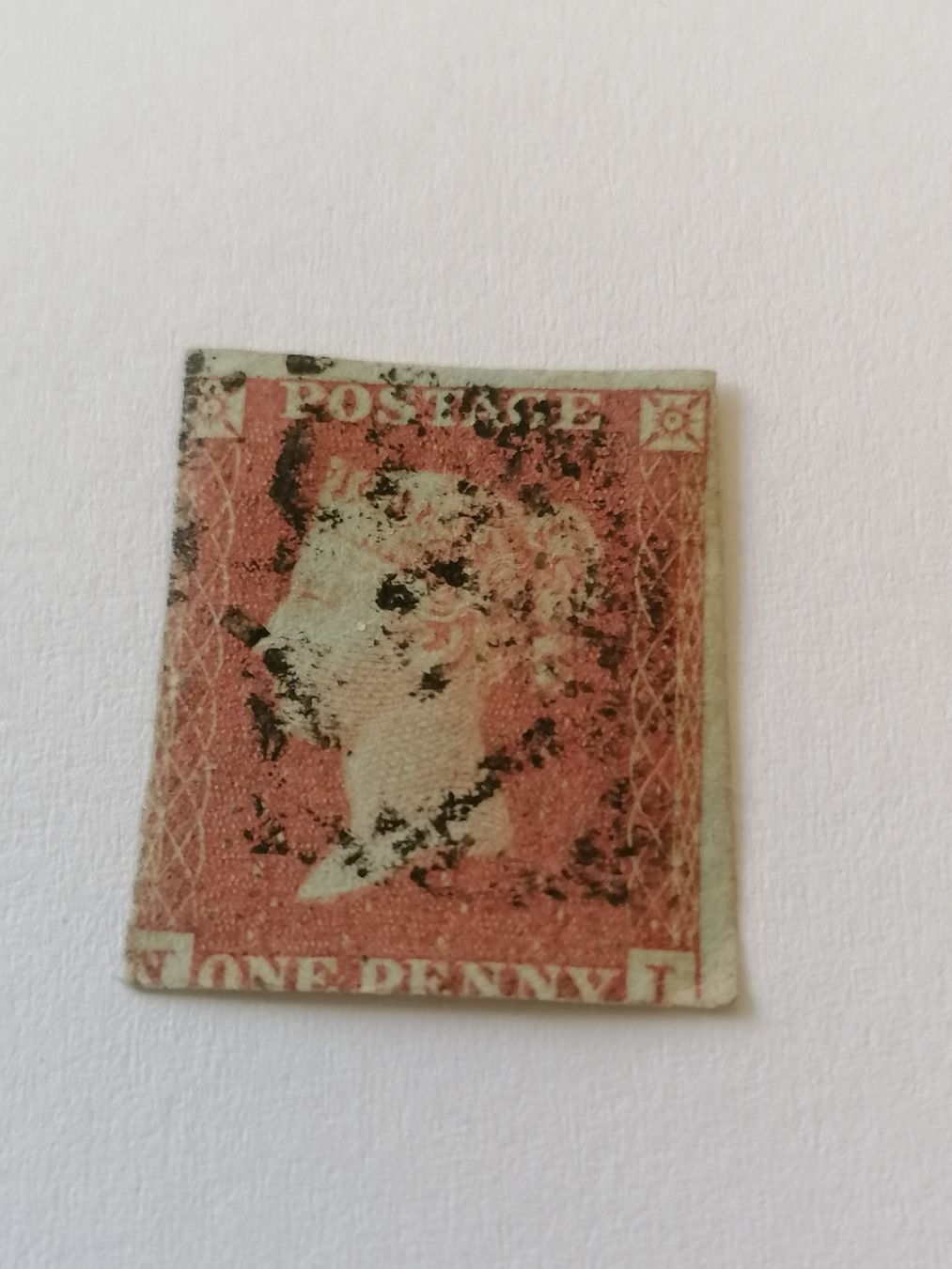 Tutti i francobolli: One Penny red 1841  – Usato da Happerswil venduto da tschergi