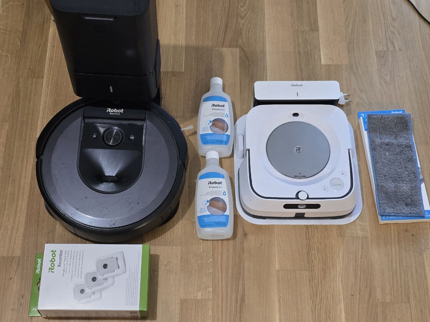 Irobot Aspirapolveri & Accessori: Roomba I7 + Roomba Braava Jet – Usato da Martigny venduto da Bigchris