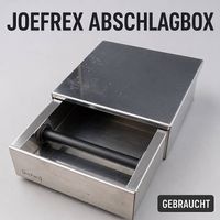 JoeFrex Abschlagbox aus Edelstahl.