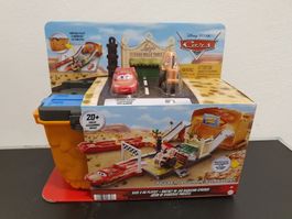 Neu - Mattel - Cars - Race & Go Spielset