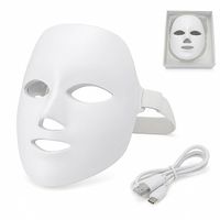 LED Gesichtsmaske 7 Farben. Neu, kabellos, mit Augen­schutz