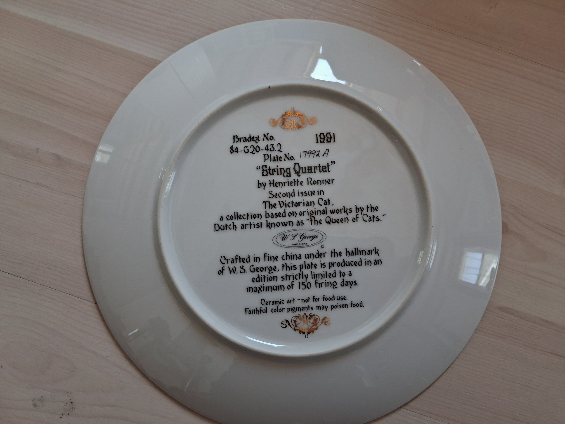 Assiettes: KATZEN TELLER SAMMELTELLER – Neuf (Voir description) à langnau par Santos1411 1