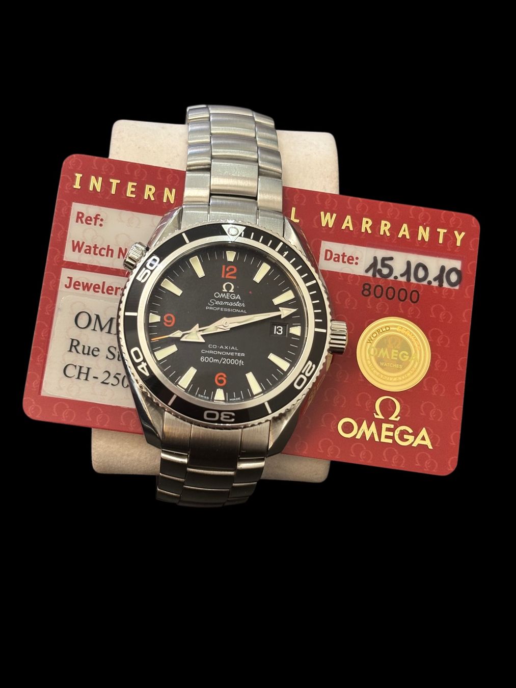 Omega Orologi: Omega Seamaster Planet Ocean Full set Perfect condition – Nuovo (secondo la descrizione) da Lugano venduto da RADIAURUM 1