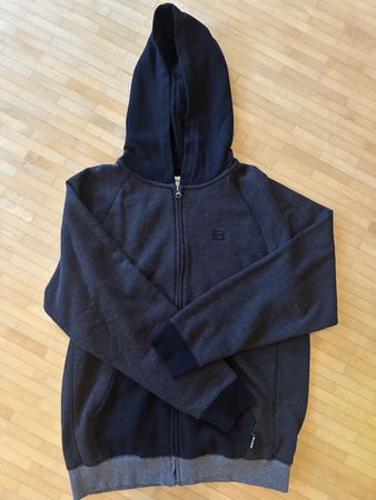 Billabong Boys Hoodie Gr. 16 (EU 176), Black/Grey, Zip, Hood