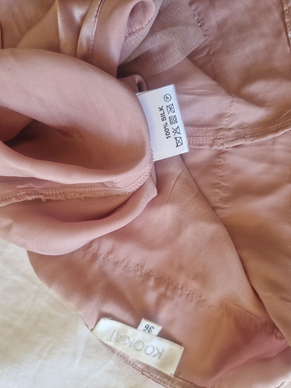Kookai Top: Seidentop mit Strass in Grösse 34 – Nuovo (secondo la descrizione) da Küsnacht ZH venduto da 2011_ 7