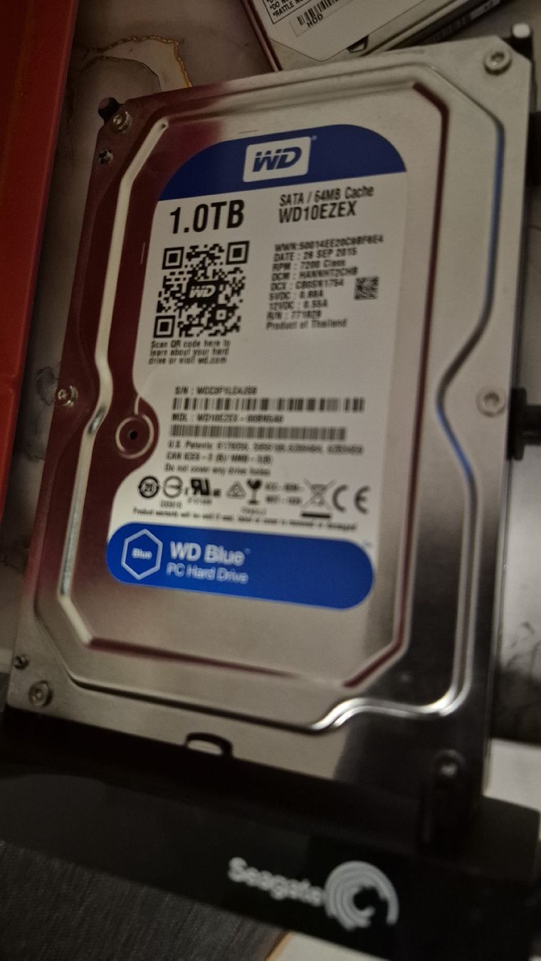 Western Digital Dischi rigidi: 1 tb wd Blue 3.5" – Usato da Léchelles venduto da sim7891