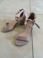Sandales Even&Odd beige talon bloc