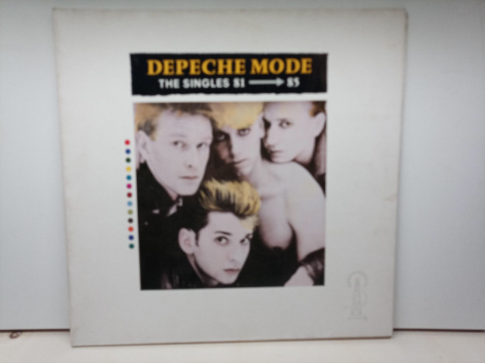 Dischi in vinile: Depeche Mode "The Singles 81-85" Graue Vinyl-LP 1985 – Usato da basel venduto da markusb07