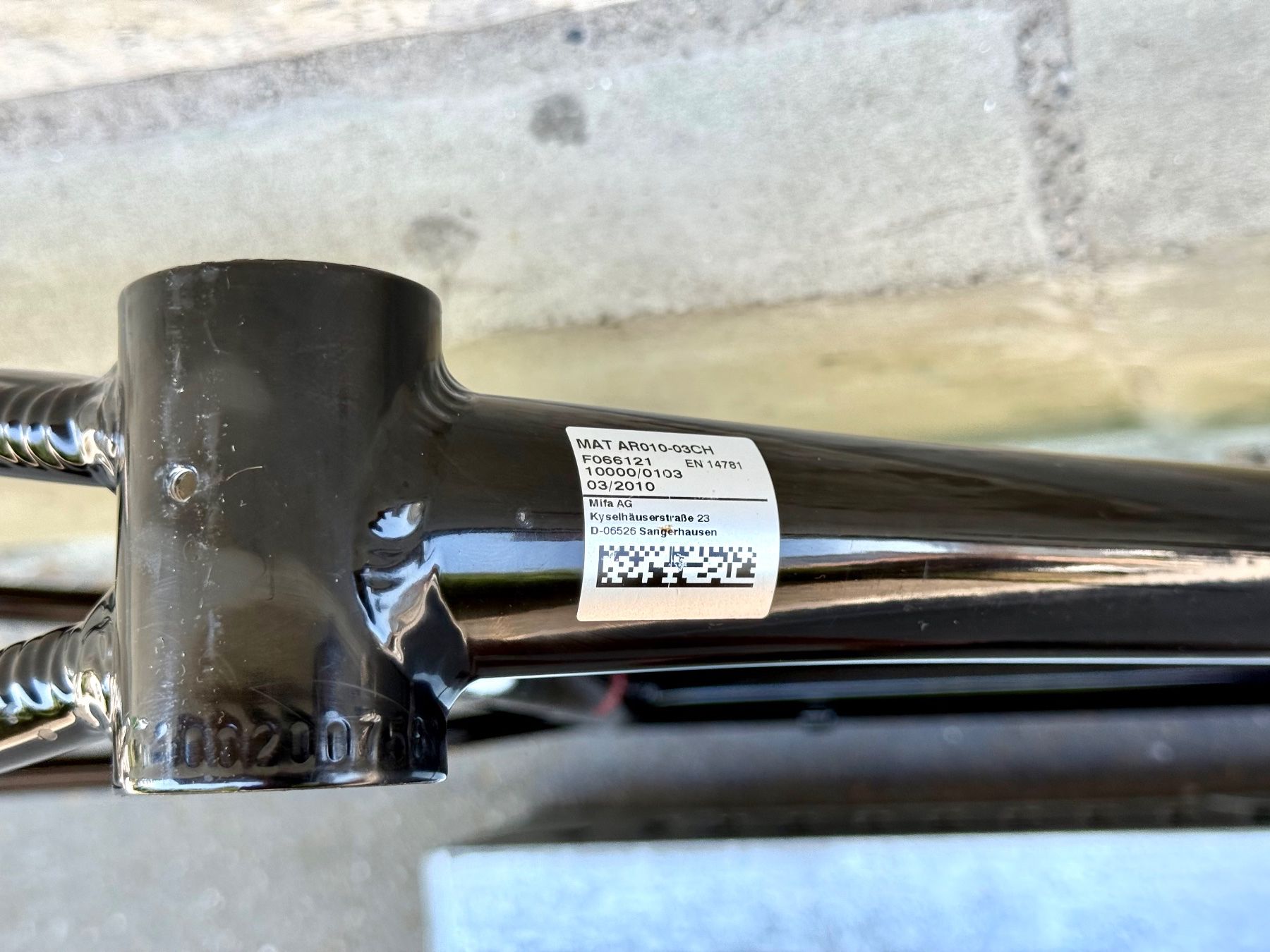 Pezzi di ricambio: spee'd.div Racing Frameset Alu Rahmen 58 Carbon Gabel 2606 – Usato da Luzern venduto da bikeandbeltcom 8