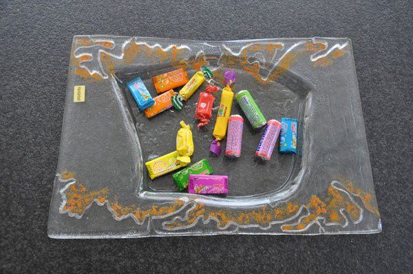 Piatti di portata: Glas Schale – Nuovo (secondo la descrizione) da Henau venduto da Re-nie