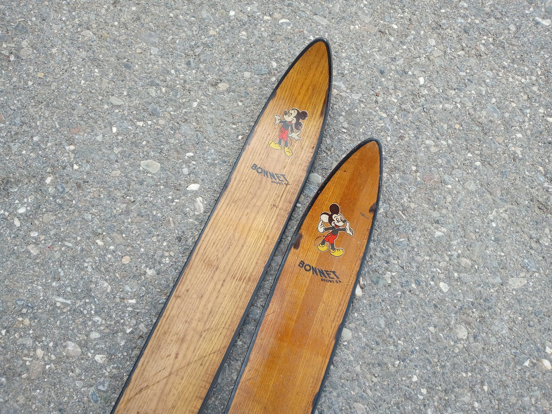 Skis: Ski, alte Holzski – D'occasion à Prez-vers-Siviriez par Monija70 1