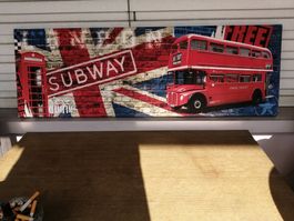 Wandbild LONDON  Art Collection ART 7052