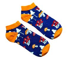 Sneaker-Socken Pilze / Mushrooms