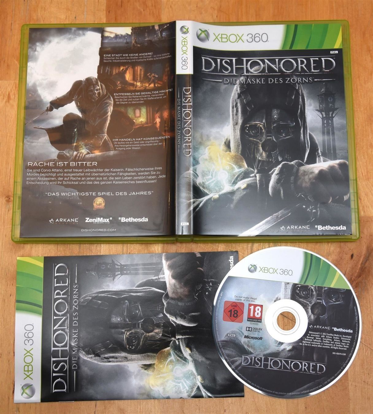Spiele: Dishonored – Gebraucht aus Frenkendorf von Fionchen