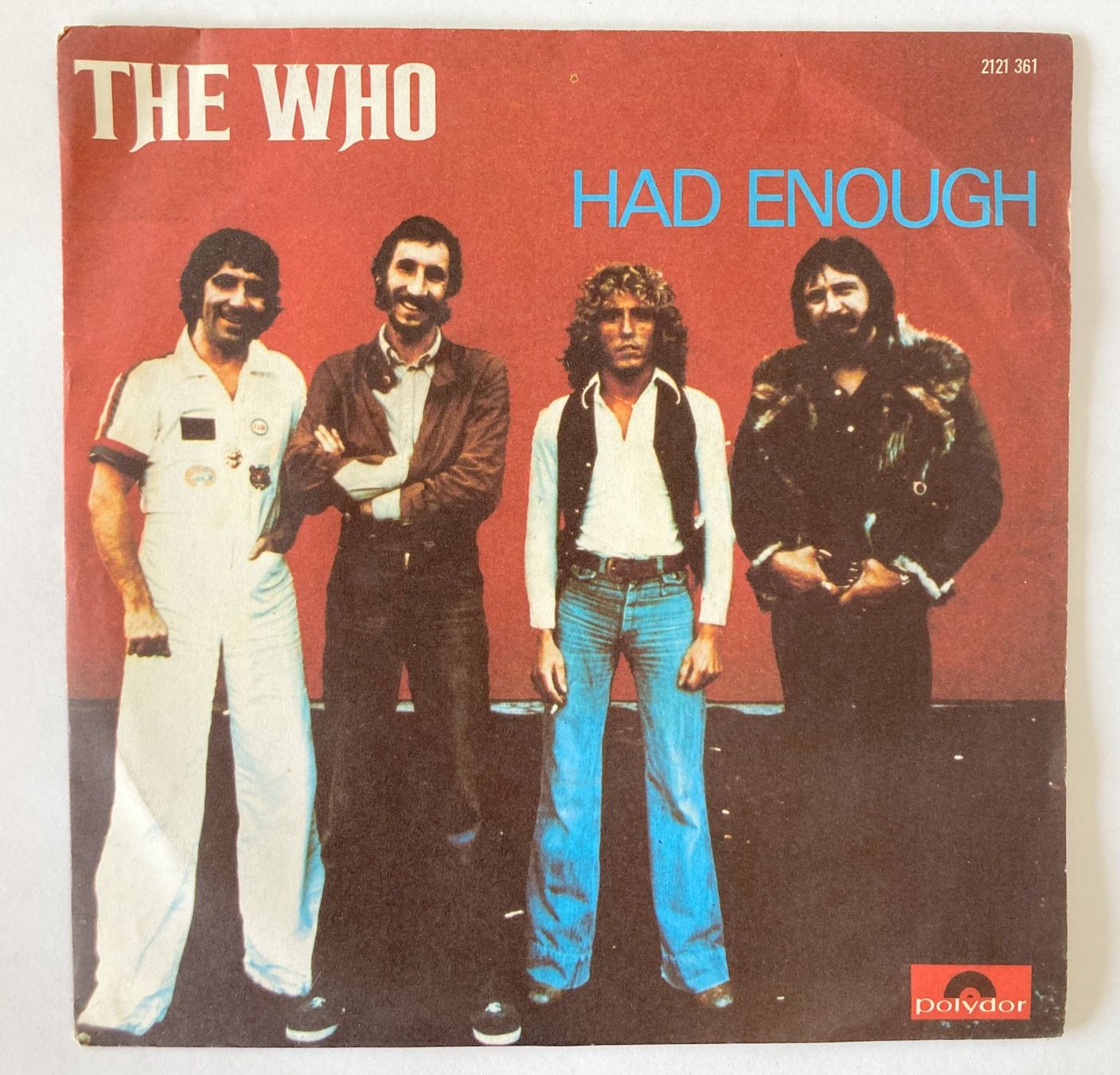 Vinyles: THE WHO - HAD ENOUGH – D'occasion à Bottens par hotter-than-hell
