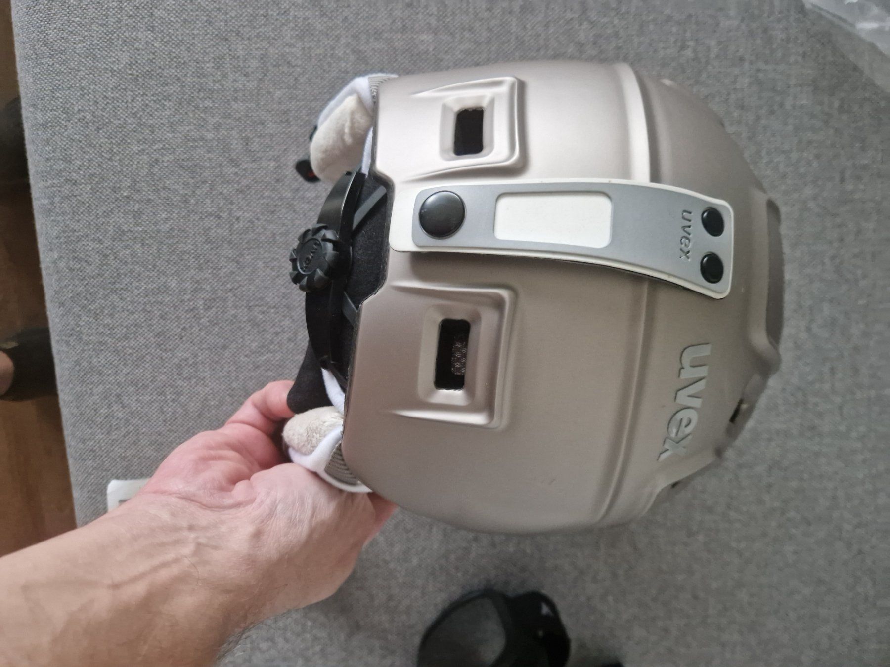 Uvex Caschi: Skihelm mit Brille – Usato da Oberbipp venduto da dicker01 4