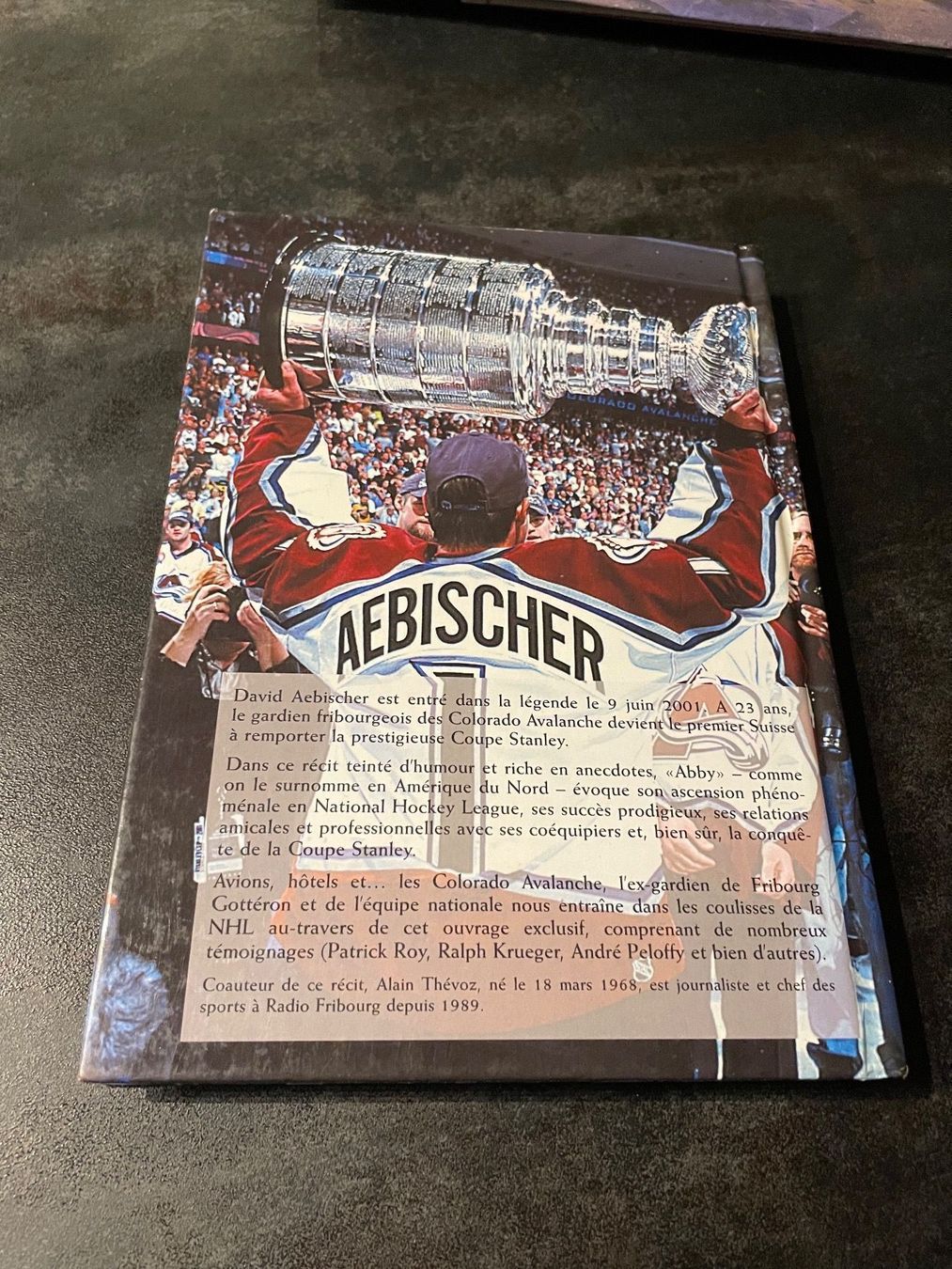 Libri: Livre Hockey David Aebischer Signé – Usato da Vallamand venduto da Bricbracbroc82 5