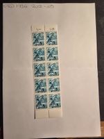 Timbres Suisse, 1936, N°202, 10x 0.05 chf