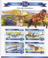 Block "Flugzeuge, Cornu-Hubschrauber, Aquilon". Malediven