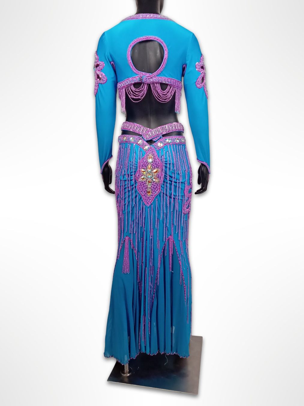 Costumi: Bauchtänzerset blau-magenta – Usato da Suhr venduto da Restwert_Suhr 1