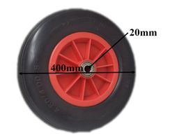 Vollgummi Schubkarrenrad, 40cm