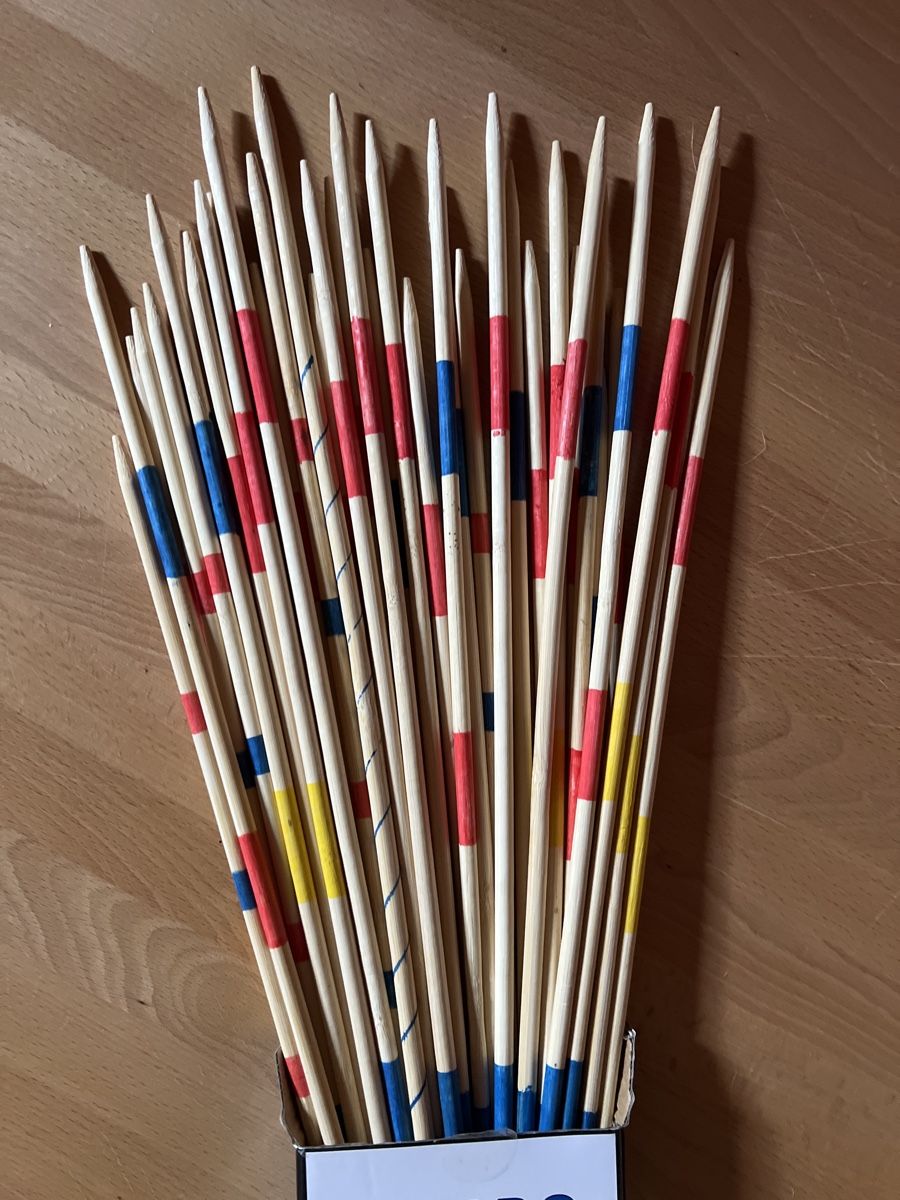 Giochi: Grosses MIKADO-Spiel / NEU – Nuovo e nell'imballaggio originale da Kirchberg BE venduto da Bergdorf16 6