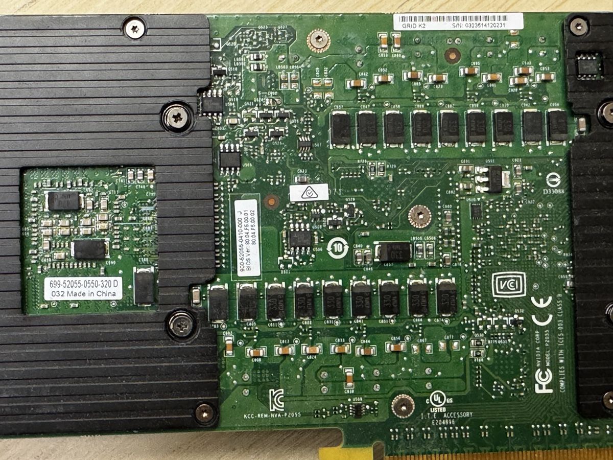 Nvidia Cartes graphiques: 2x Nvidia GRID K2 Grafikkarte – D'occasion à Stachen par ITHardware 4