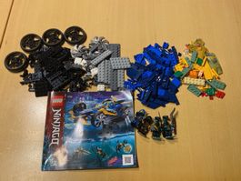 Lego Ninjago 71752 Unterwasserspeeder gebraucht komplett