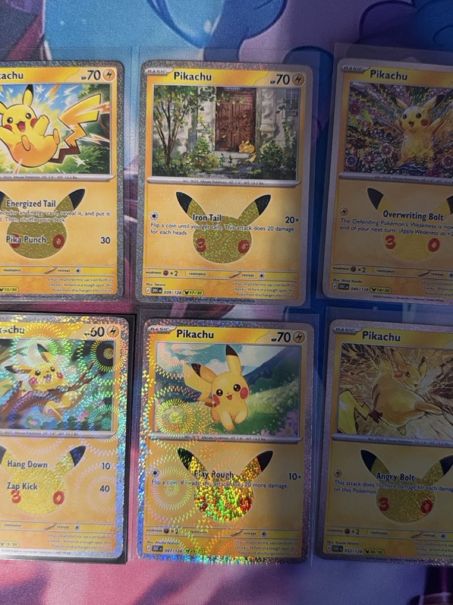 Pokémon Sammelbilder & Trading cards: Pokémon Pikachu 30th – Neu (gemäss Beschreibung) aus Fischbach LU von 00-hmc-00 2