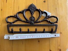 Neu Gusseisen Handtuchalter mit 6 Haken