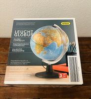 Neu Hochwertiger Leuchtglobus Ø30 -Doppelbild-Kartographie