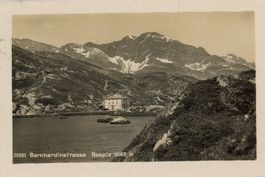 San Bernardino - Hospiz  GR   (mit Balkenstempel)