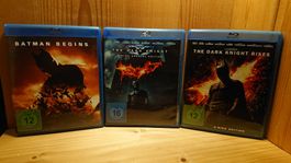 BATMAN THE DARK KNIGHT Trilogie auf Blu-Ray