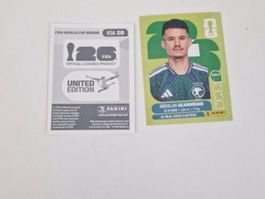 Panini Sticker KSA20