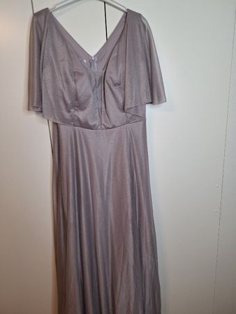 Ipek Abiye Abendkleid Gr. 46 (wie 44) Lila Glitzer neuwertig